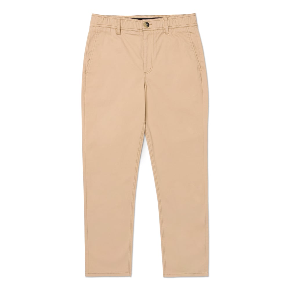 PANTALÓN HOMBRE SLIM TAPERED CHINO BEIGE - 1