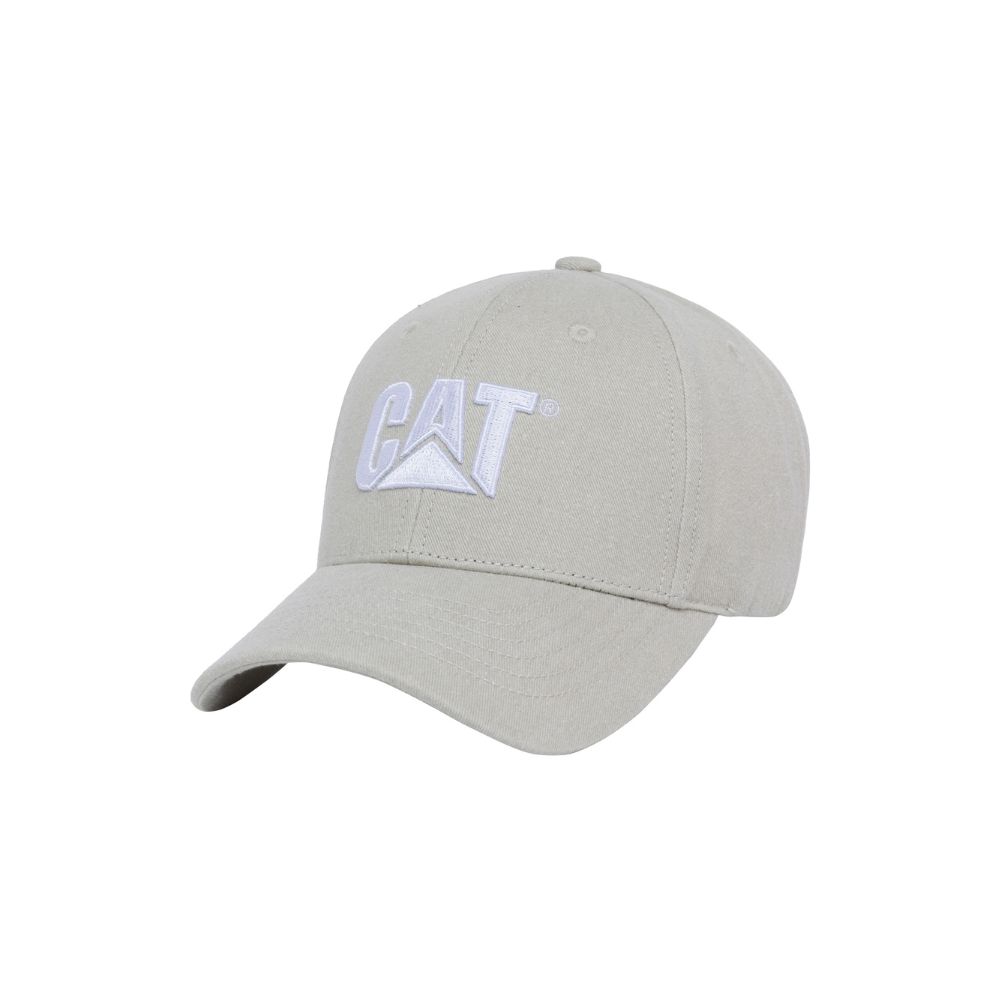 GORRO UNISEX ADULTO PIGMENT DYED CAT LOGO GRIS - 1