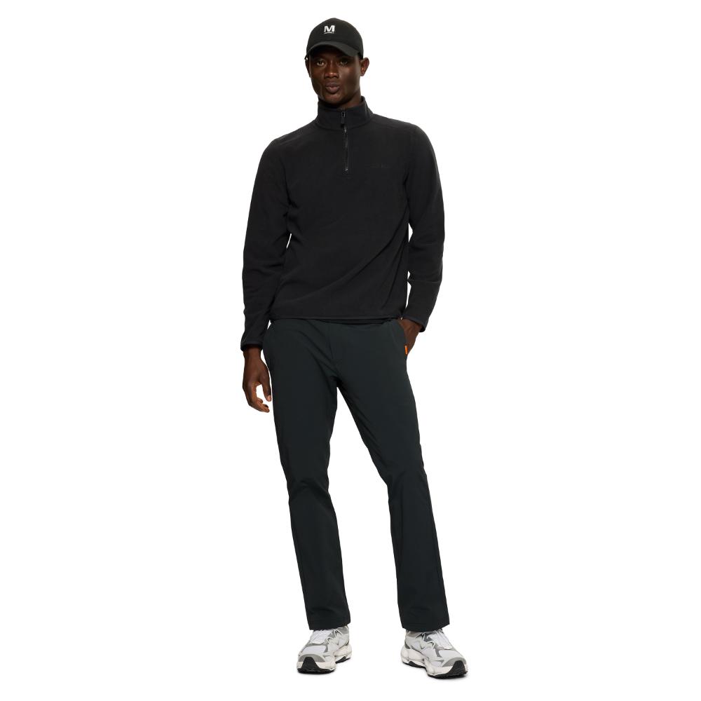 POLERA HOMBRE WHITE PINE QUARTER ZIP NEGRO - 4