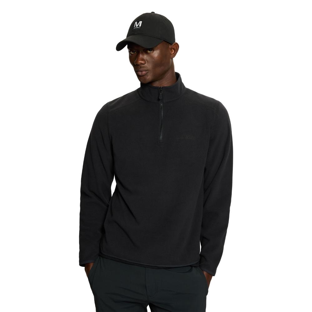 POLERA HOMBRE WHITE PINE QUARTER ZIP NEGRO - 6