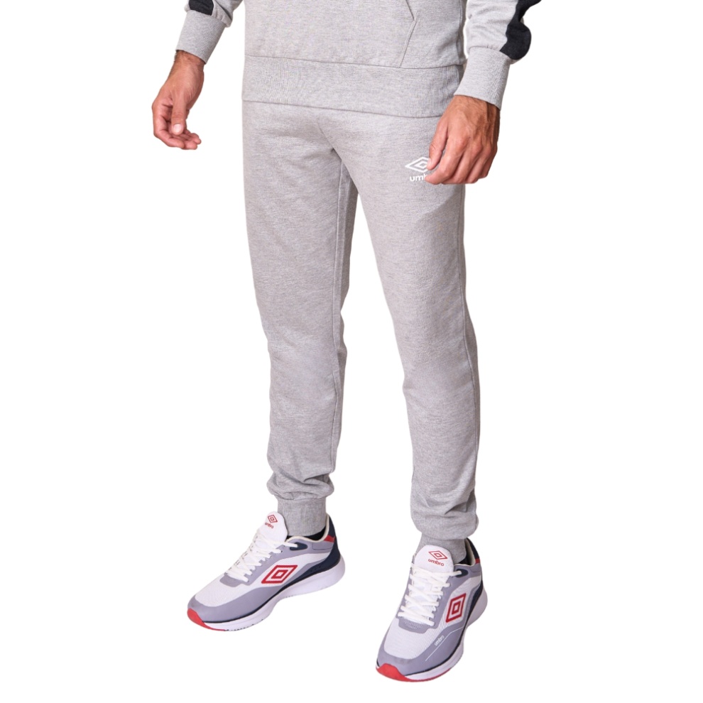 JOGGER HOMBRE ESSENTIAL GRIS - 1