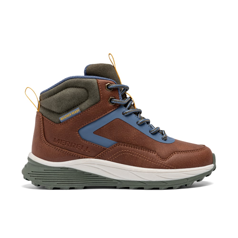 ZAPATILLAS NIÑO SNOVA MID MARRÓN - 1