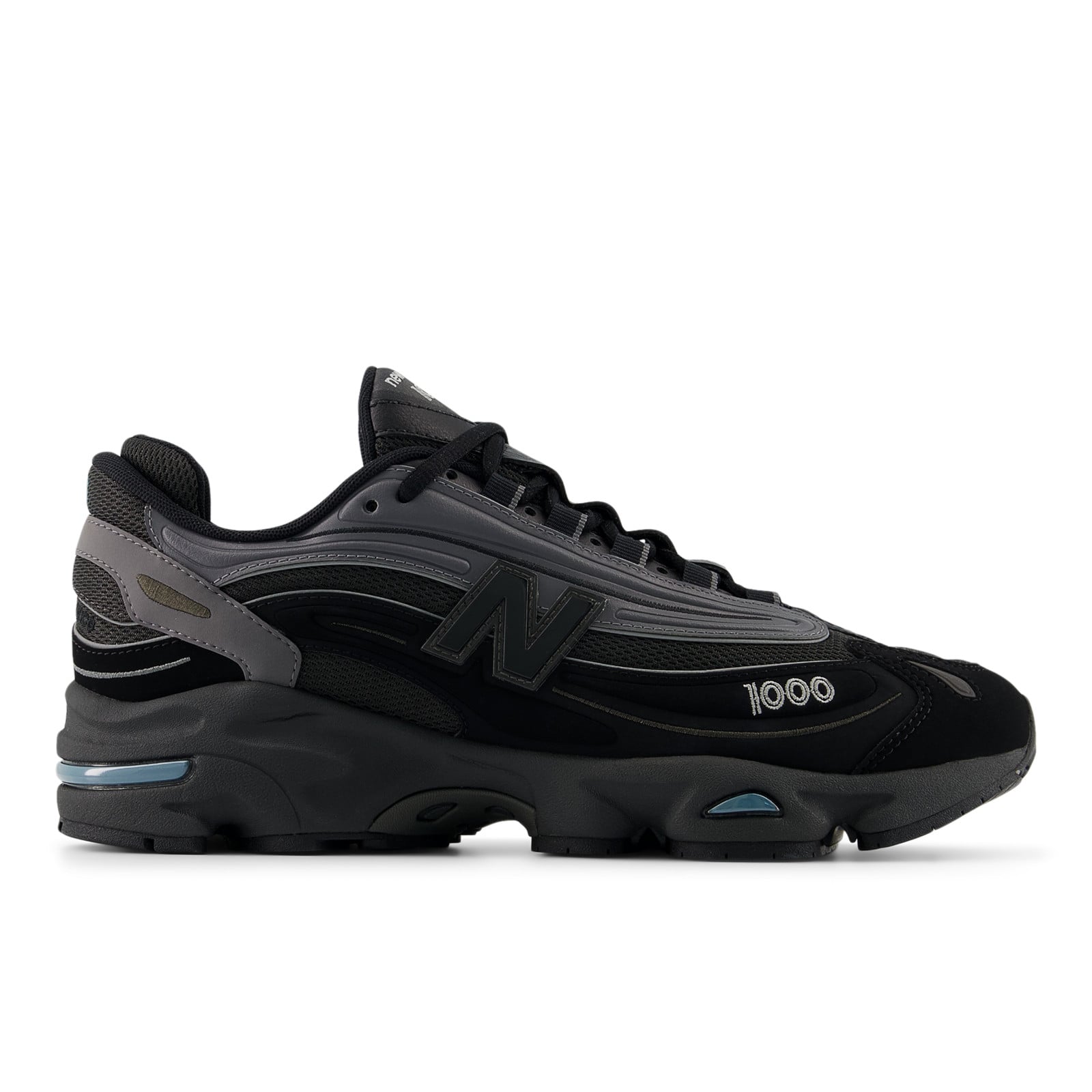 ZAPATILLAS UNISEX 1000 NEGRO - 1
