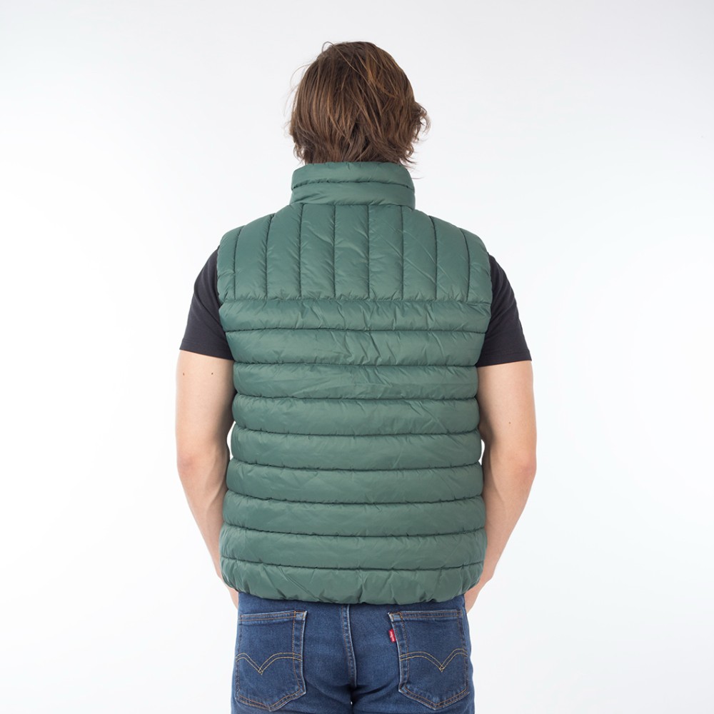 CHALECO KANE SUPER LIGHTWEIGHT PACKABLE PUFFER VEST VERDE - 5