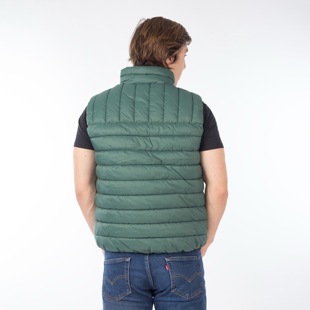 CHALECO KANE SUPER LIGHTWEIGHT PACKABLE PUFFER VEST VERDE - 6