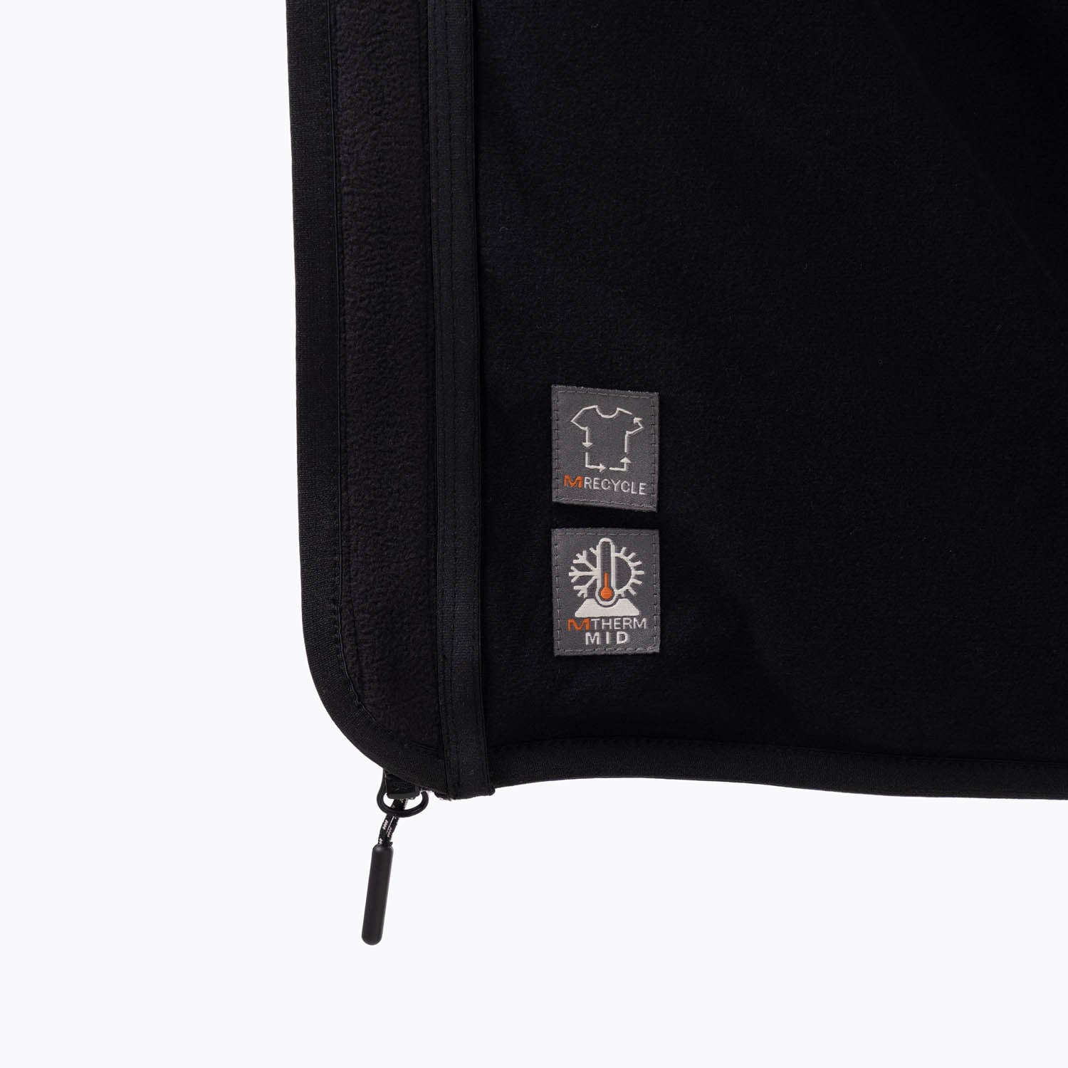 CASACA HOMBRE DEKAUS MICROFLEECE FULL ZIPPER NEGRO - 6