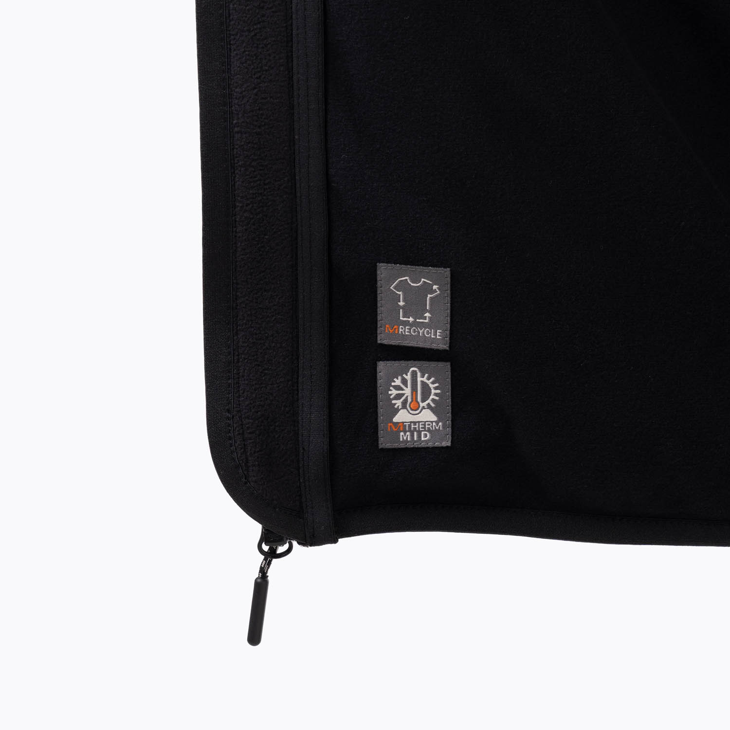 CASACA HOMBRE DEKAUS MICROFLEECE FULL ZIPPER NEGRO - 6