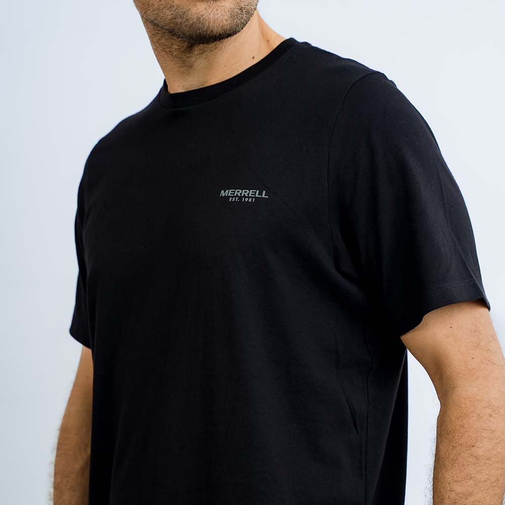 POLO HOMBRE BASIC MERRELL EST NEGRO - 4