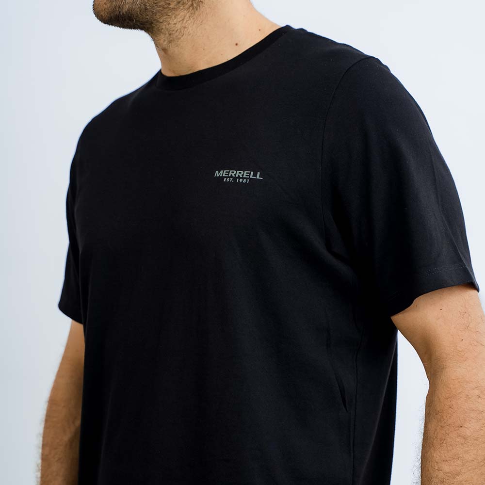 POLO HOMBRE BASIC MERRELL EST NEGRO - 5