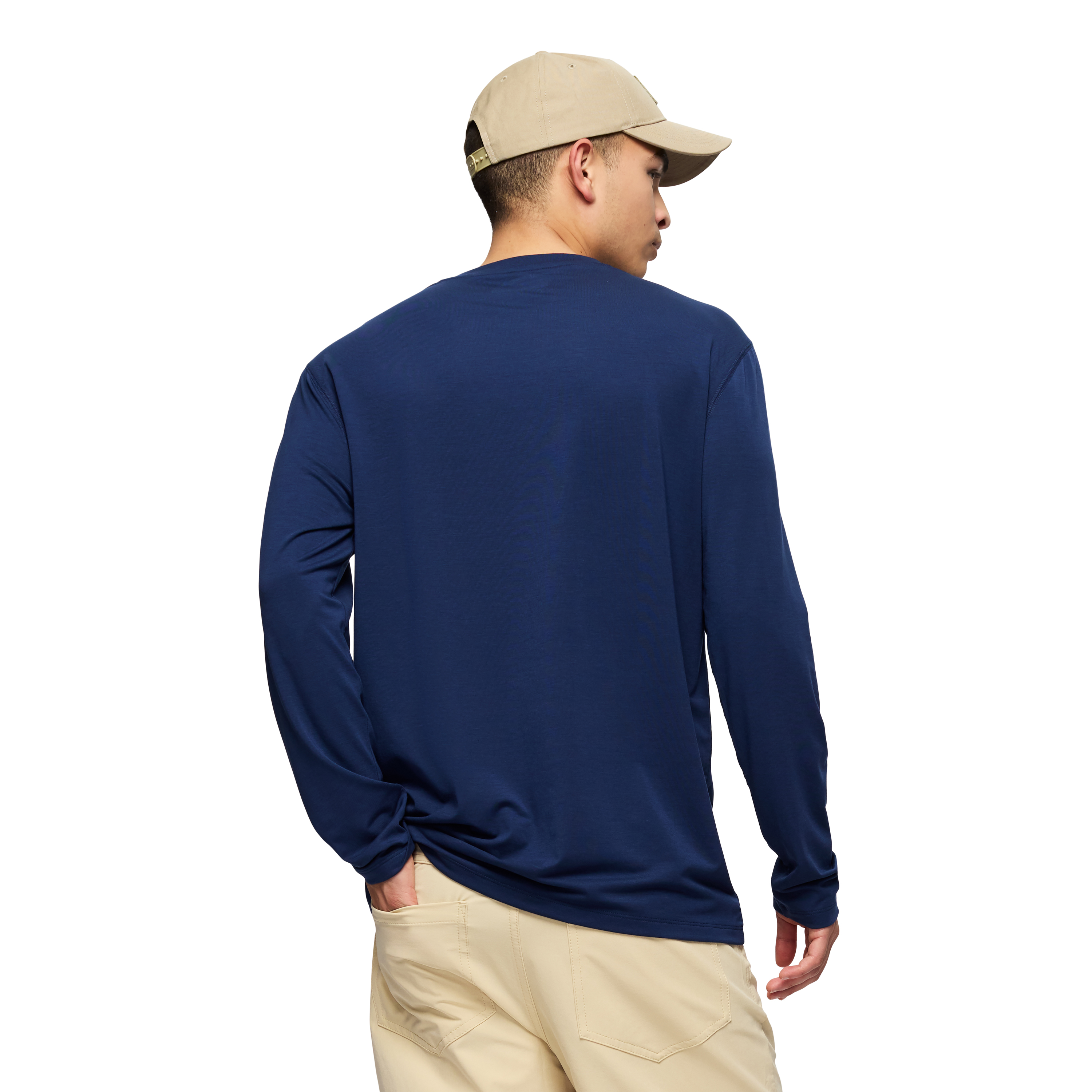 POLO HOMBRE VISTA TENCEL LS AZUL - 3