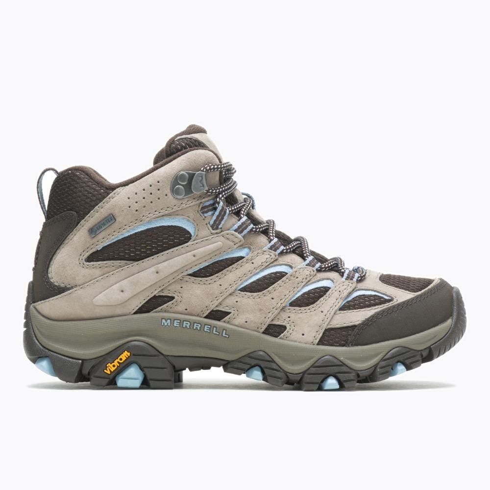 BOTINES MUJER MOAB 3 MID GTX BEIGE - 1