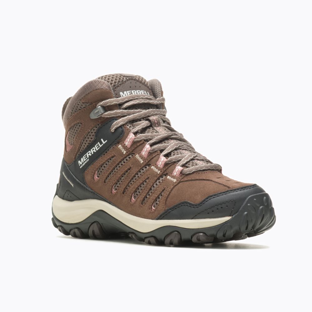 BOTINES UNISEX ADULTO CROSSLANDER 3 MID WP MARRÓN - 2