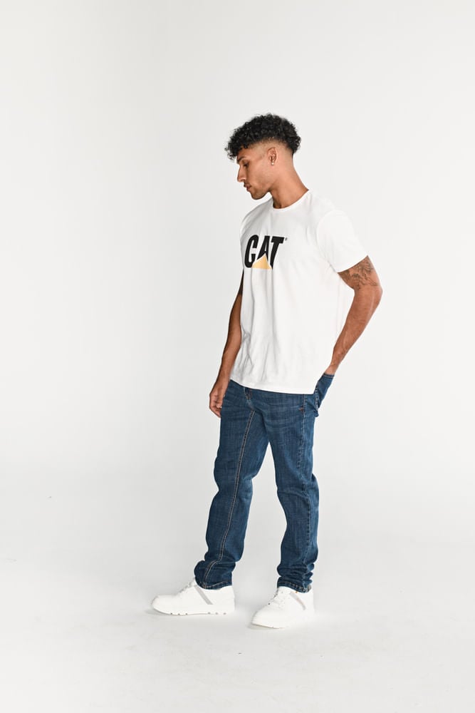 PANTALÓN JEAN HOMBRE COOLMAX DENIM SLIM AZUL V1 - 5
