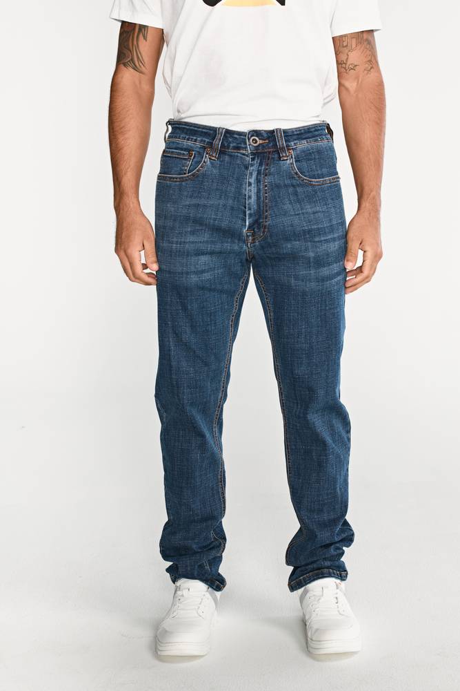 PANTALÓN JEAN HOMBRE COOLMAX DENIM SLIM AZUL V1 - 7
