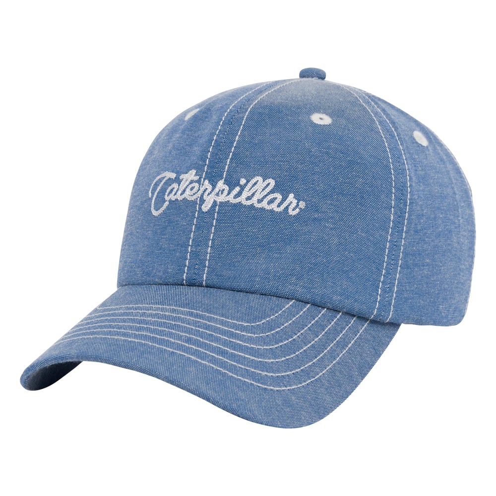 GORRO HOMBRE 6 PANEL UNSTRUCTURED CHAIN STITCH AZUL - 1