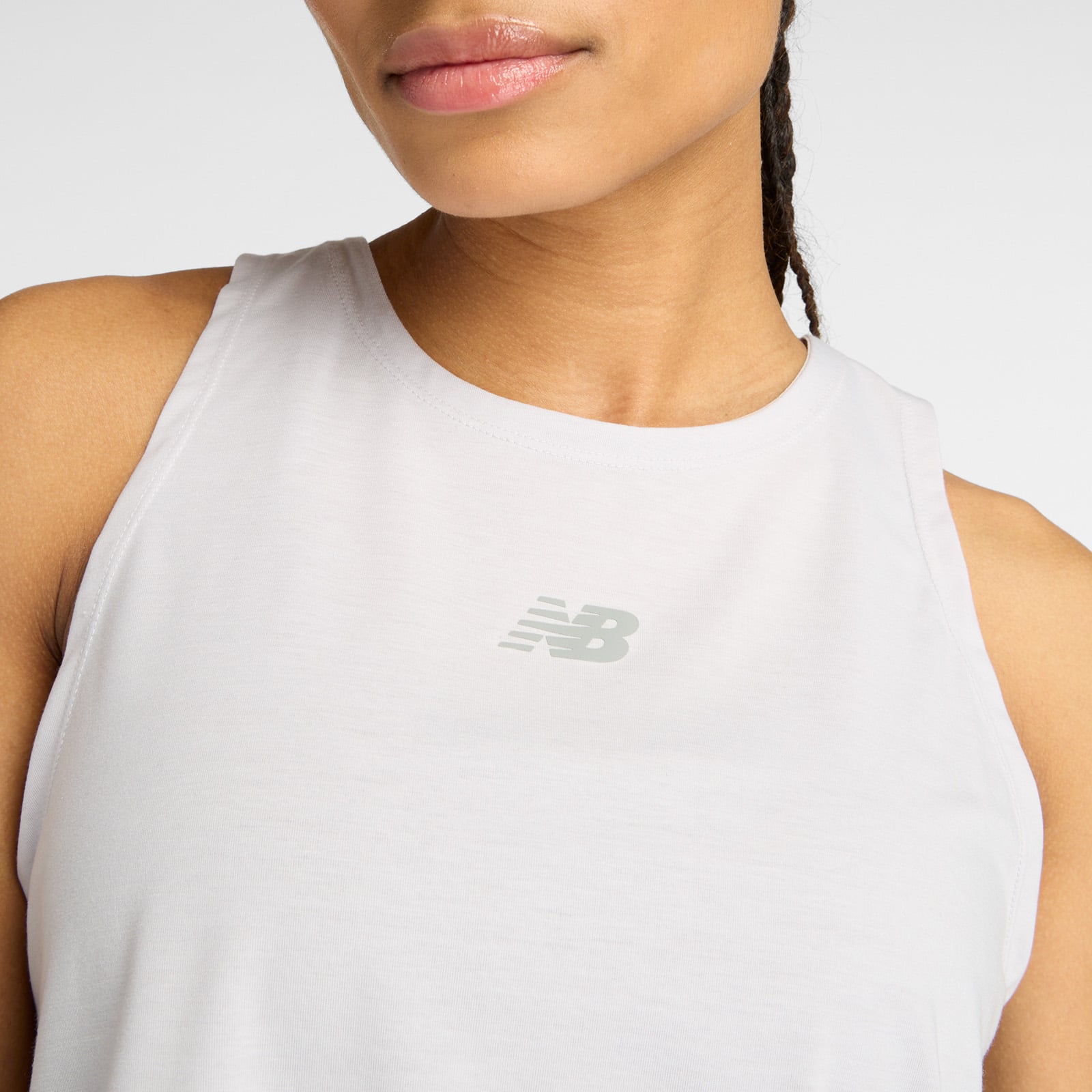TANK MUJER DRAPEY TANK GRIS - 4