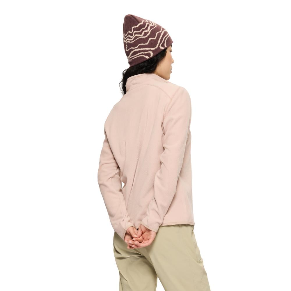 POLERA MUJER WHITE PINE QUARTER ZIP ROSADO - 3