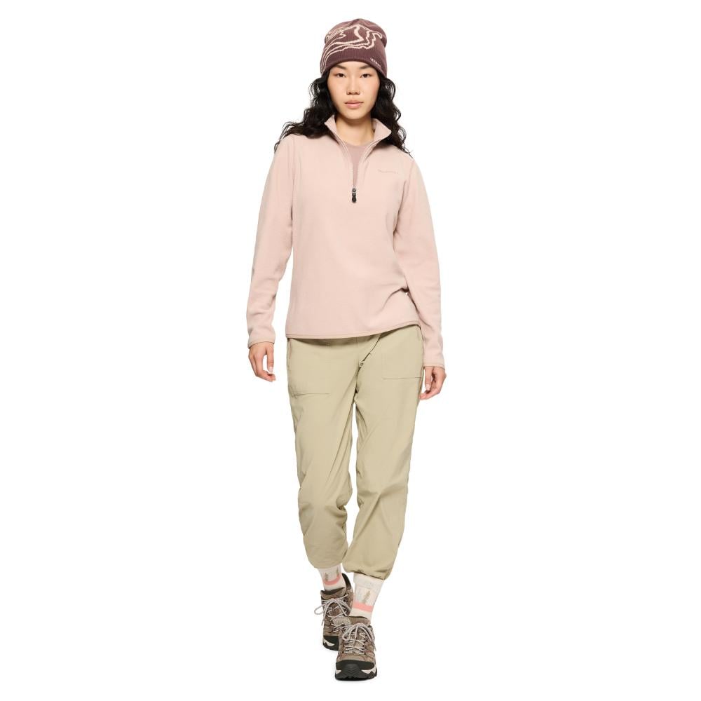 POLERA MUJER WHITE PINE QUARTER ZIP ROSADO - 4