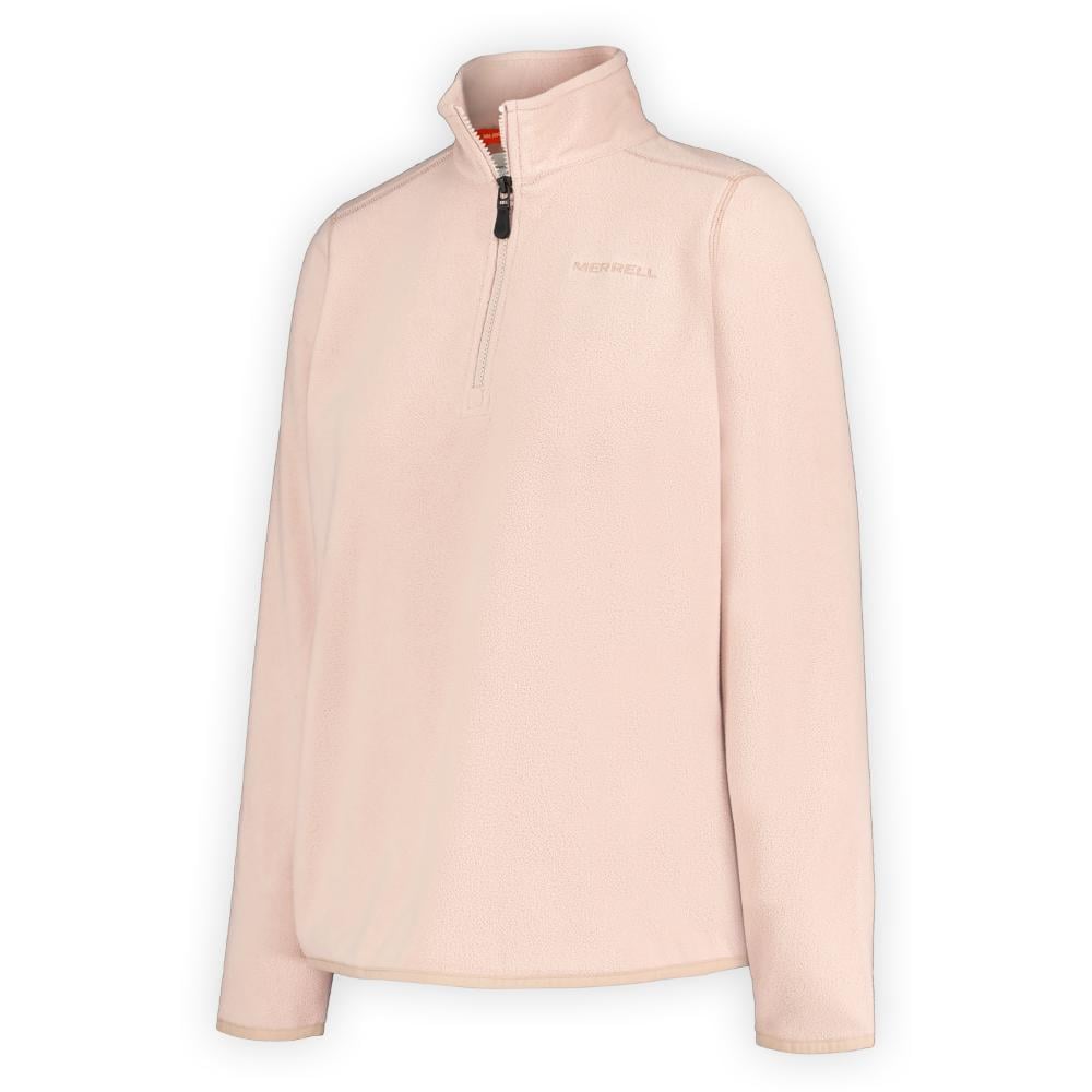 POLERA MUJER WHITE PINE QUARTER ZIP ROSADO - 7