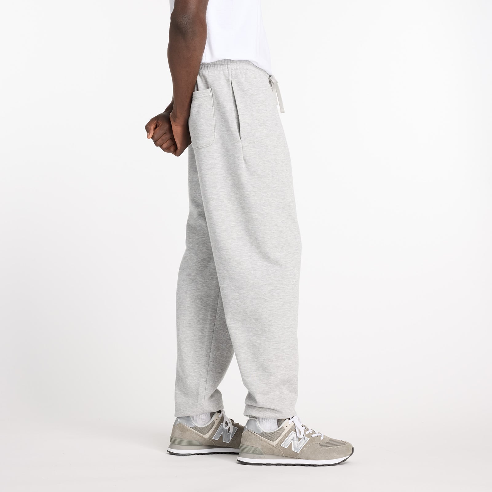 PANTALÓN JOGGER HOMBRE SPORT ESSENTIALS FRENCH TERRY GRIS V2 - 2