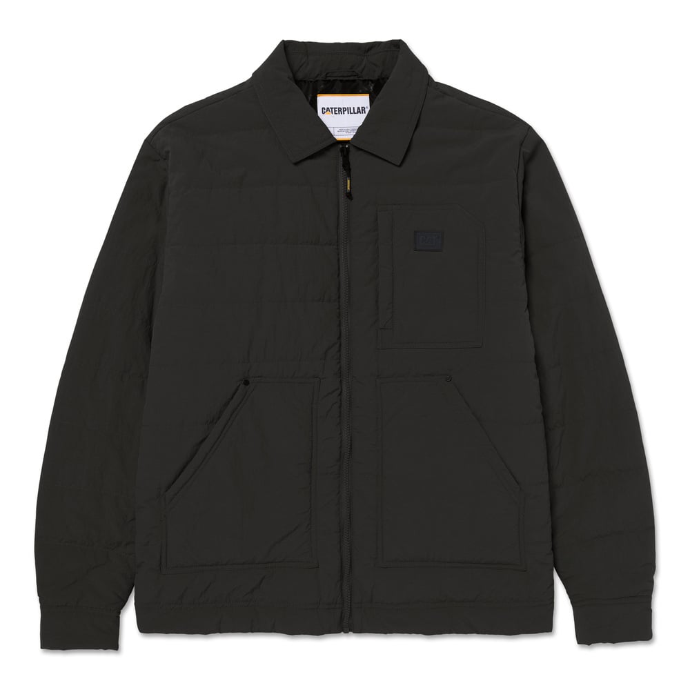 CASACA HOMBRE MEDIUMWEIGHT INSULATED WORK NEGRO - 1