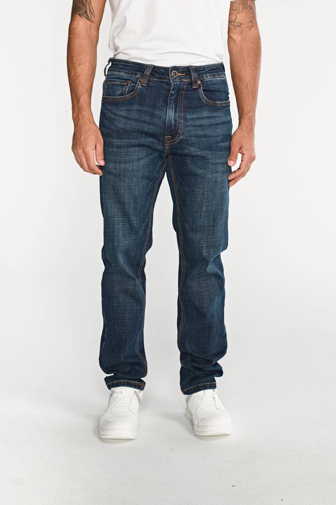 PANTALÓN JEAN HOMBRE COOLMAX DENIM SLIM AZUL V2 - 7