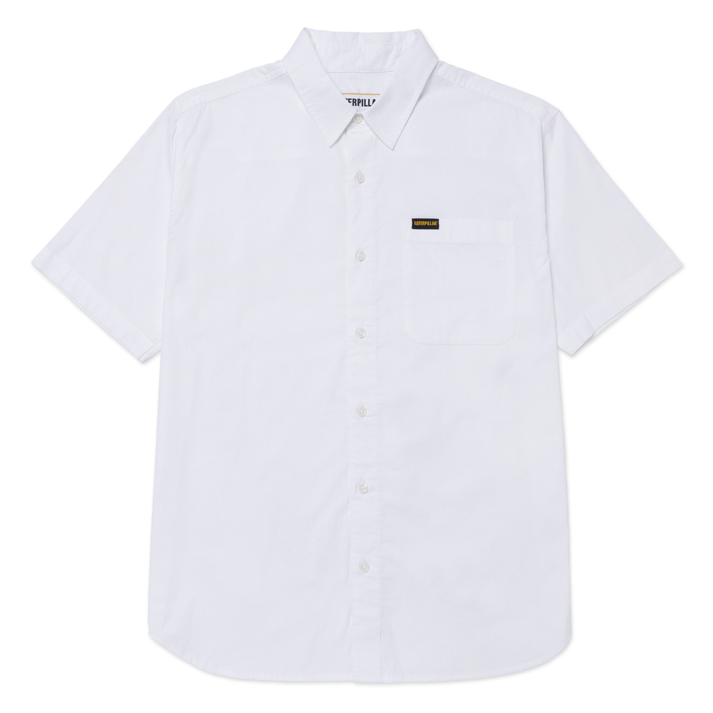 CAMISA HOMBRE POPLIN S/S BLANCO - 1