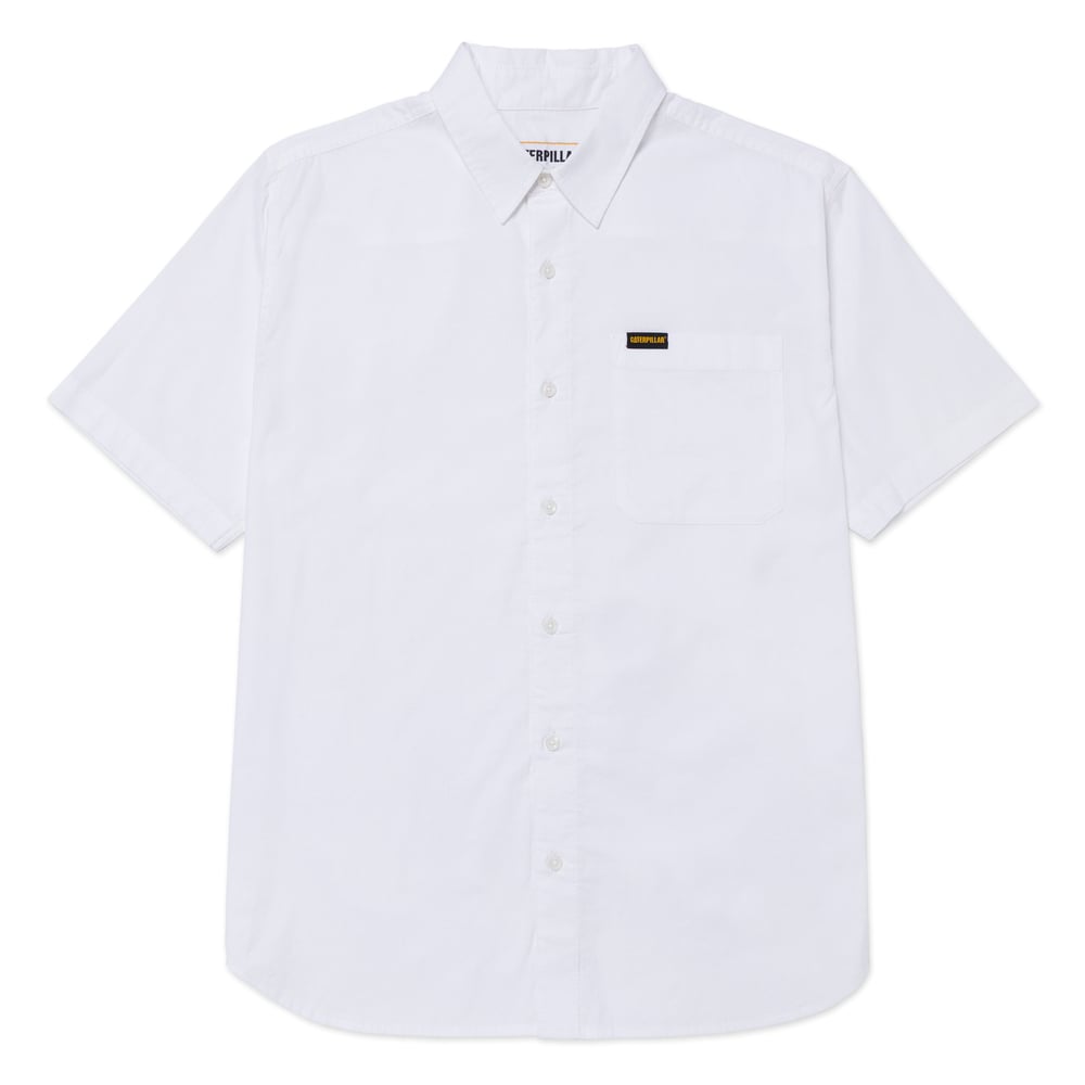 CAMISA HOMBRE POPLIN S/S BLANCO - 1