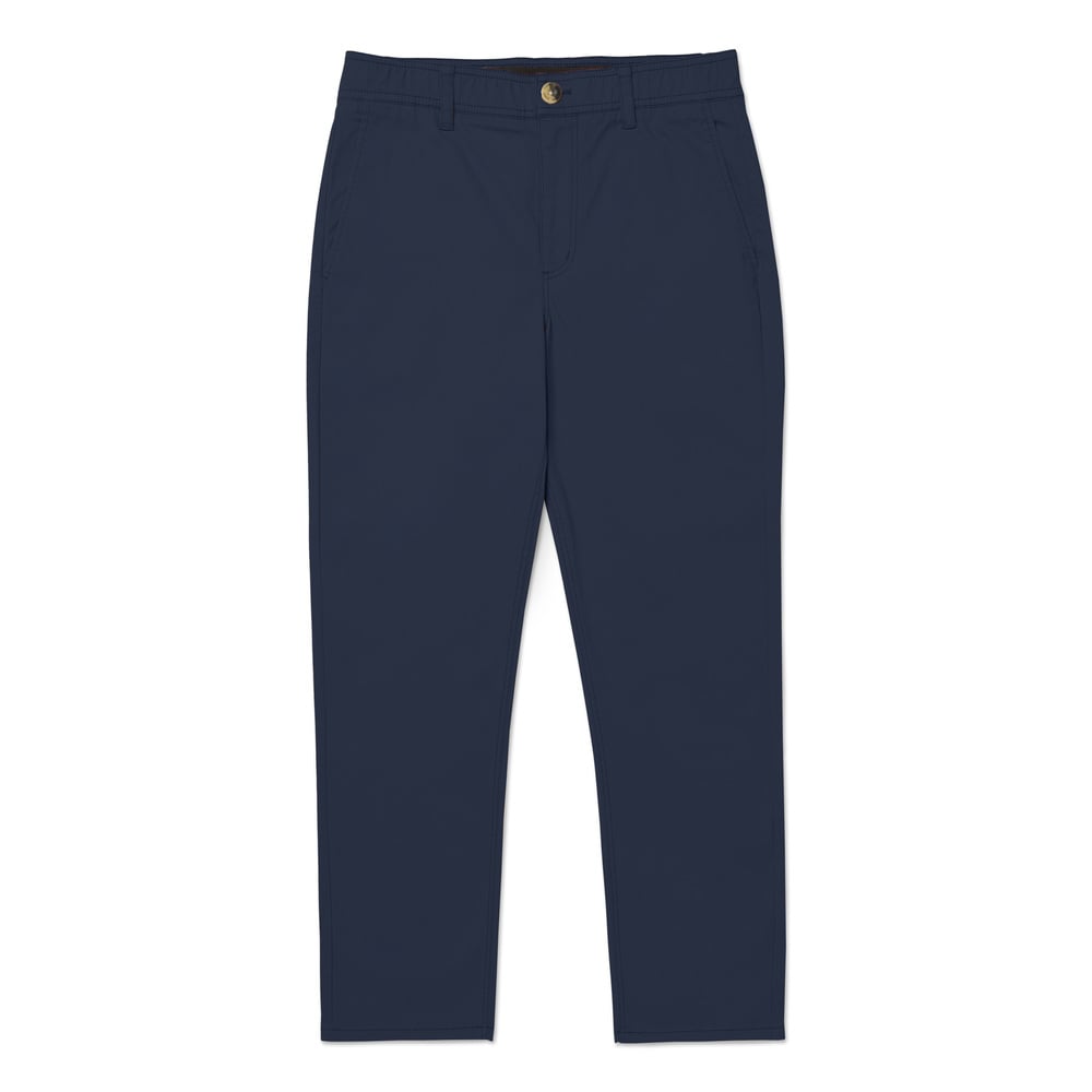 PANTALÓN HOMBRE SLIM TAPERED CHINO AZUL - 1