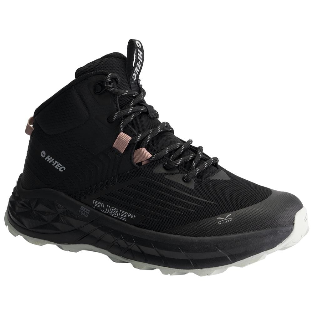 BOTINES MUJER GEO FUSE MID NEGRO - 1