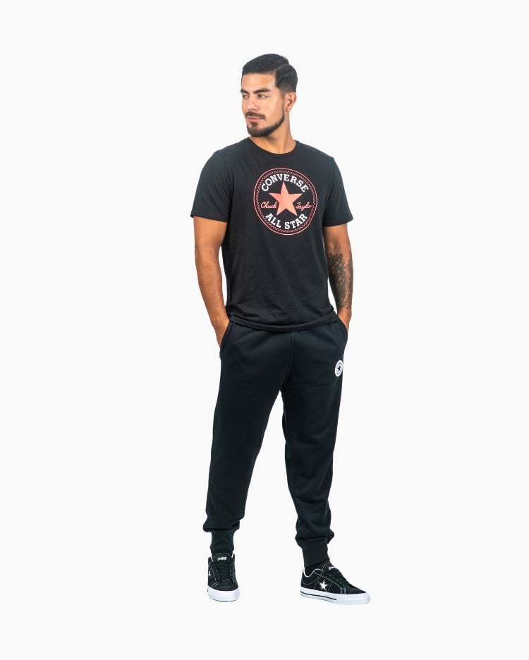 POLO HOMBRE CHUCK PATCH NEGRO - 2