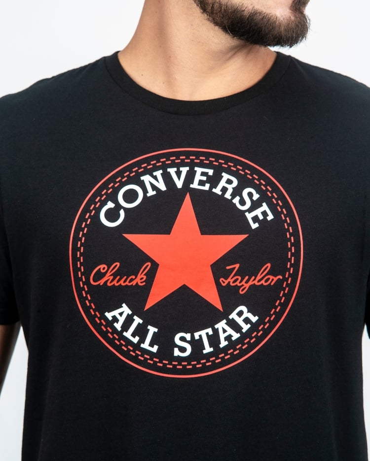 POLO HOMBRE CHUCK PATCH NEGRO - 3