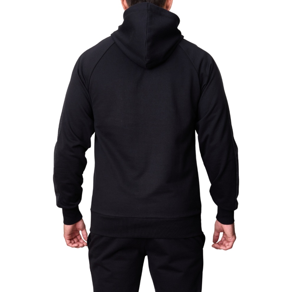POLERA HOMBRE ESSENTIAL NEGRO - 4