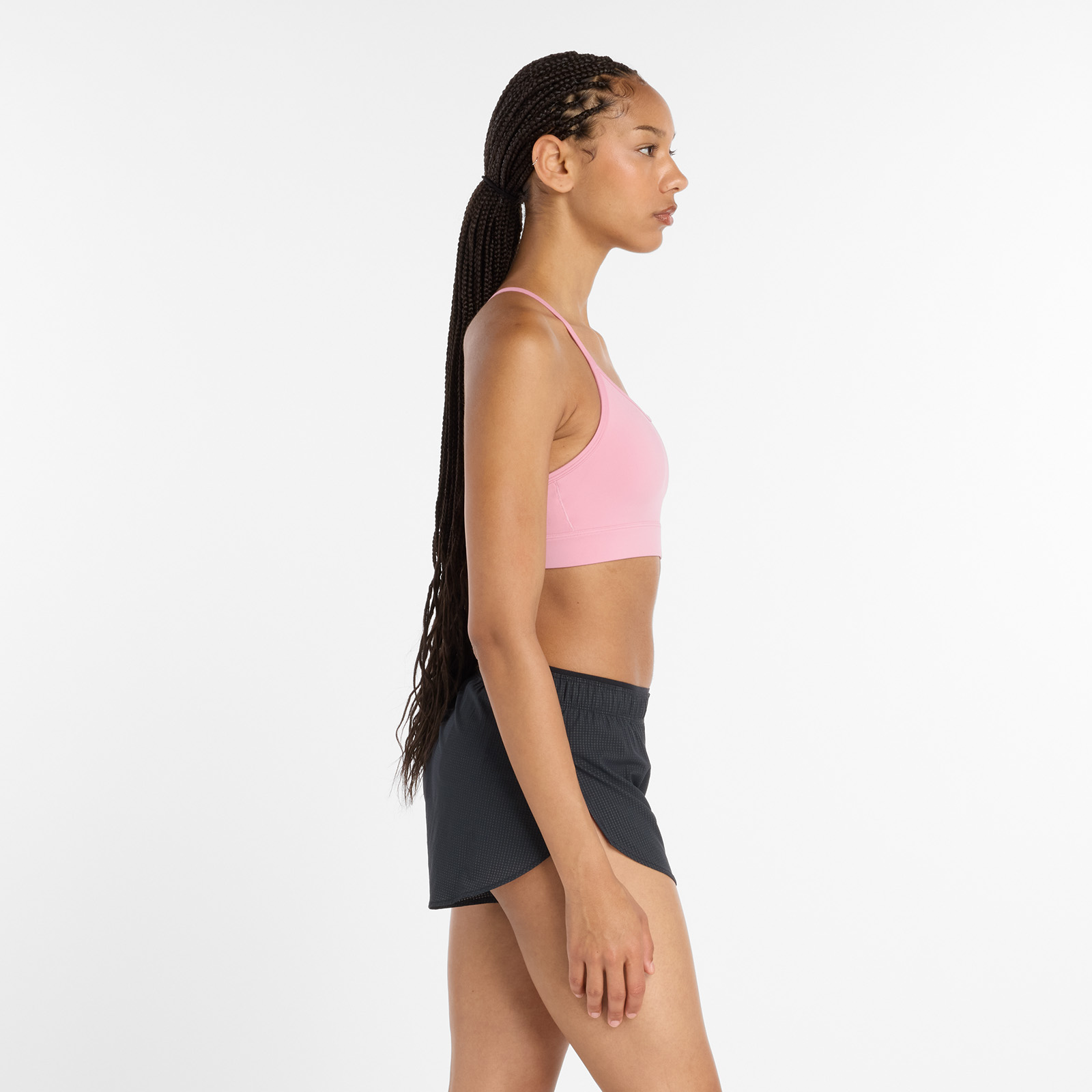 TOP MUJER NB ESSENTIAL YOGA BRA ROSADO - 2