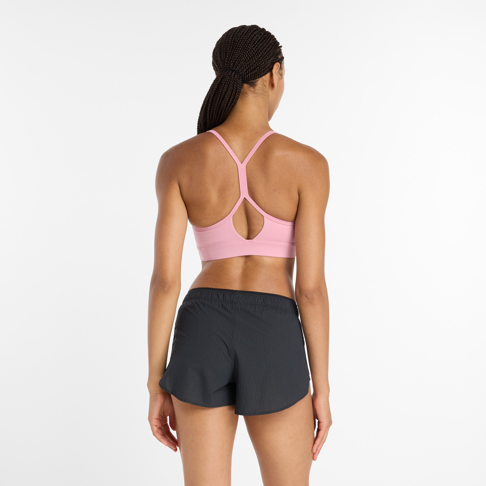 TOP MUJER NB ESSENTIAL YOGA BRA ROSADO - 3