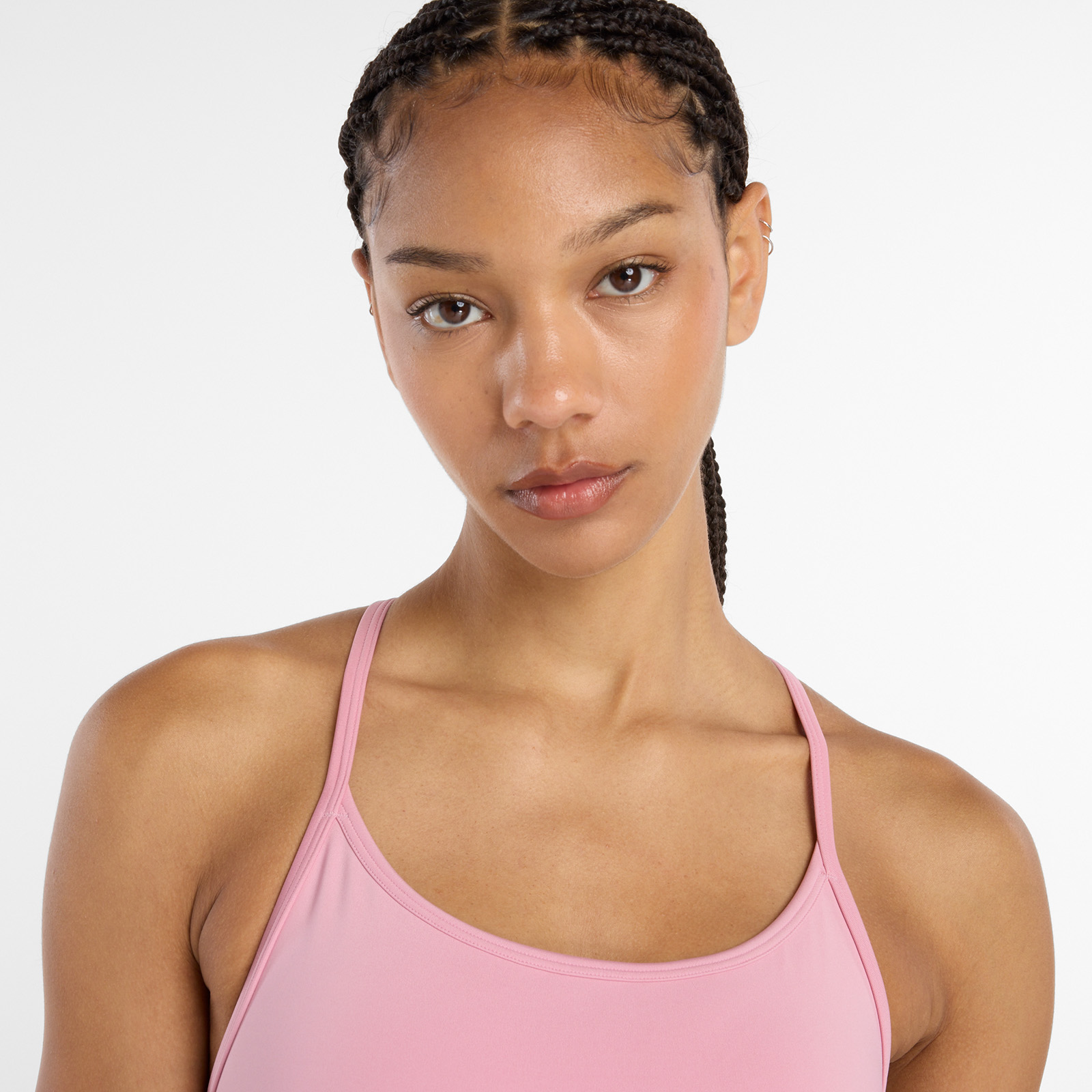 TOP MUJER NB ESSENTIAL YOGA BRA ROSADO - 4