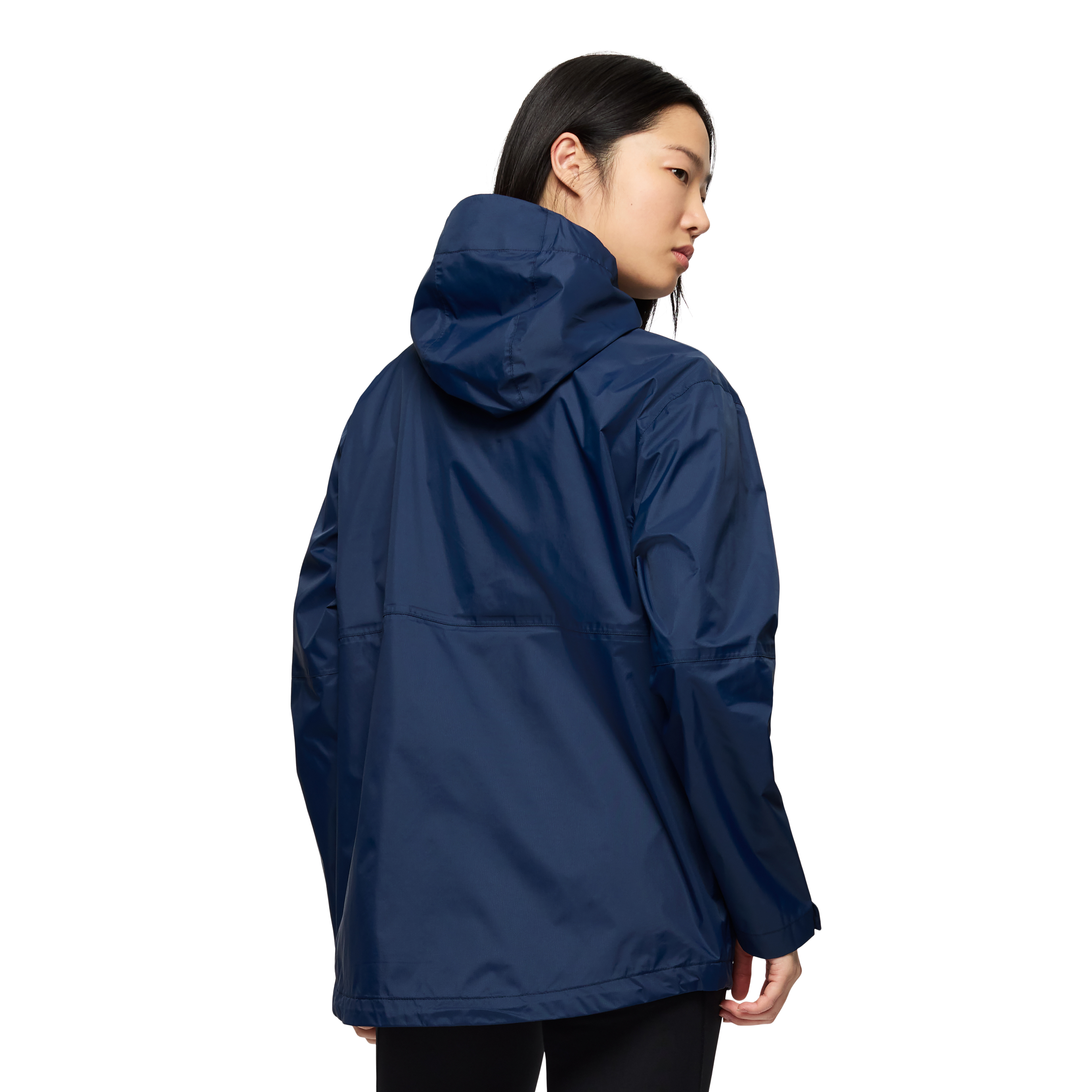 CASACA MUJER FALLON RAIN AZUL - 3