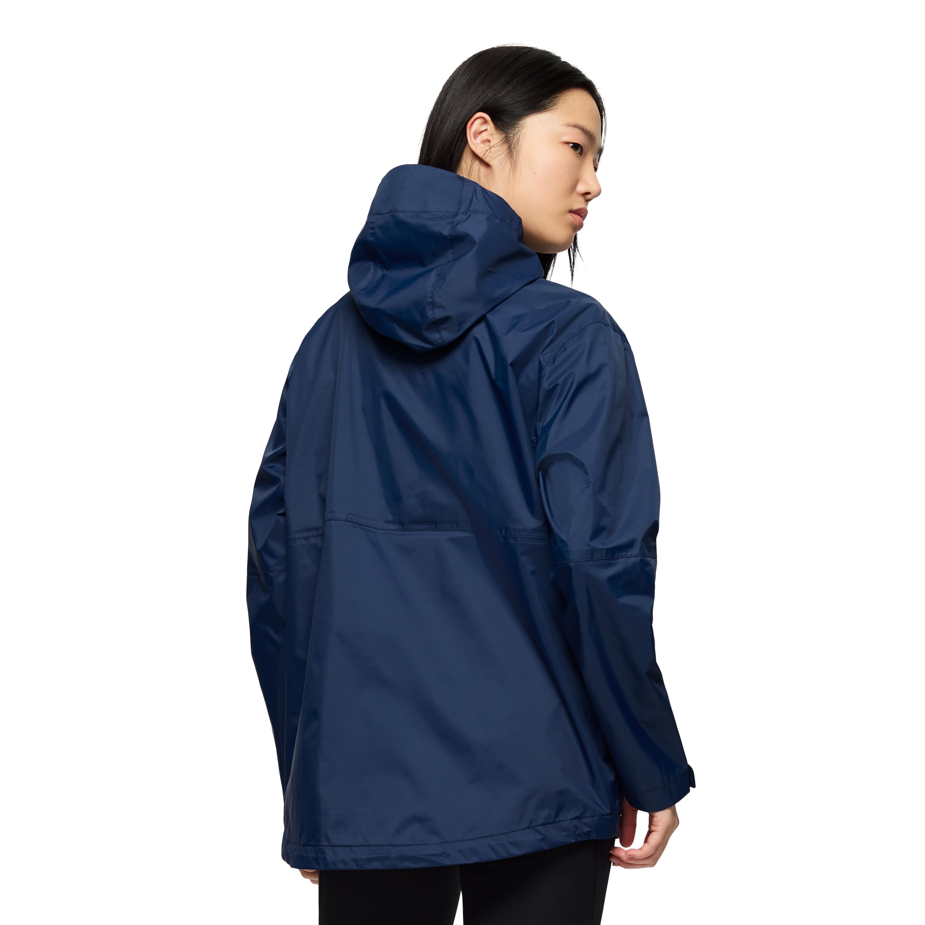 CASACA MUJER FALLON RAIN AZUL - 3