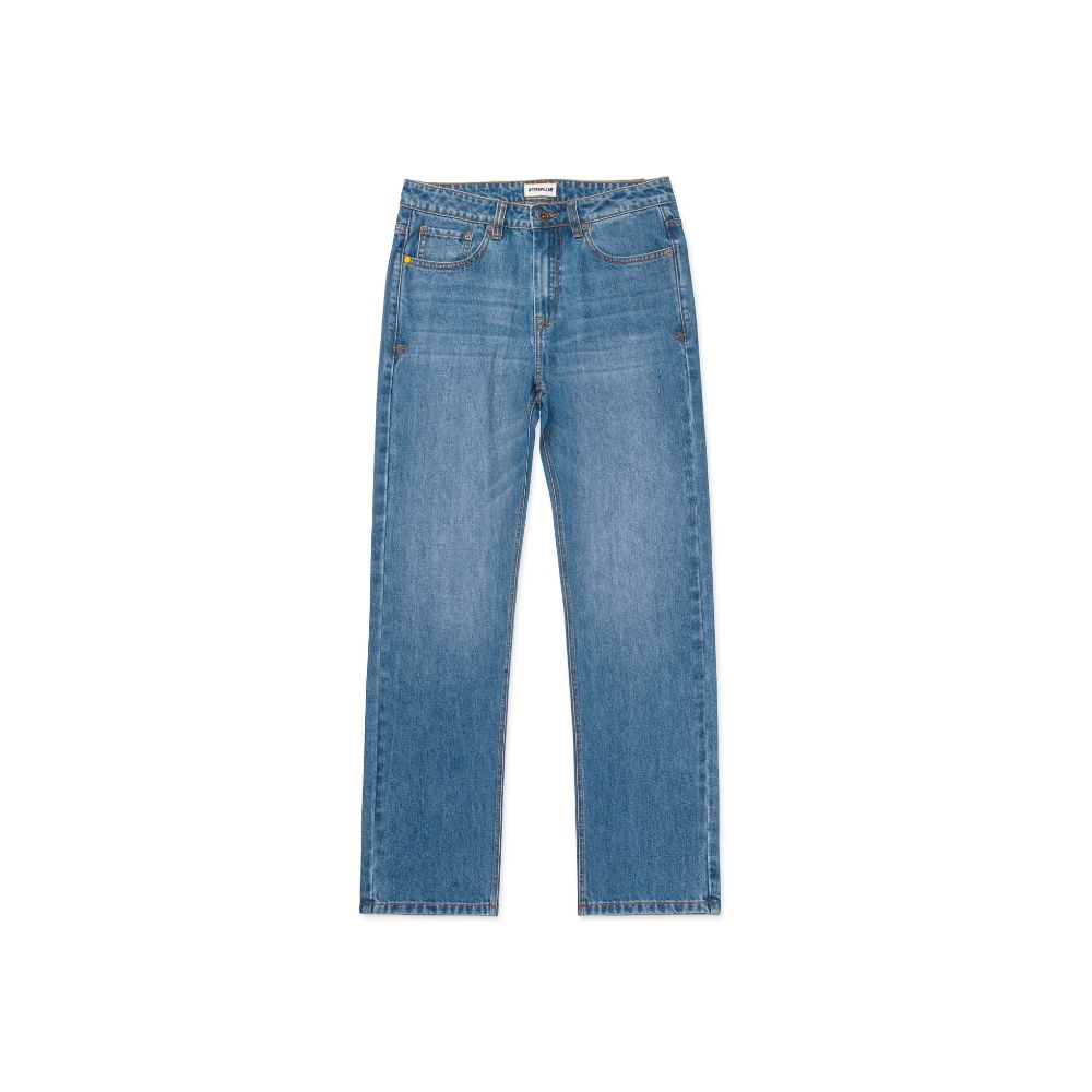 PANTALÓN HOMBRE RIGID DENIM STRAIGHT AZUL - 1