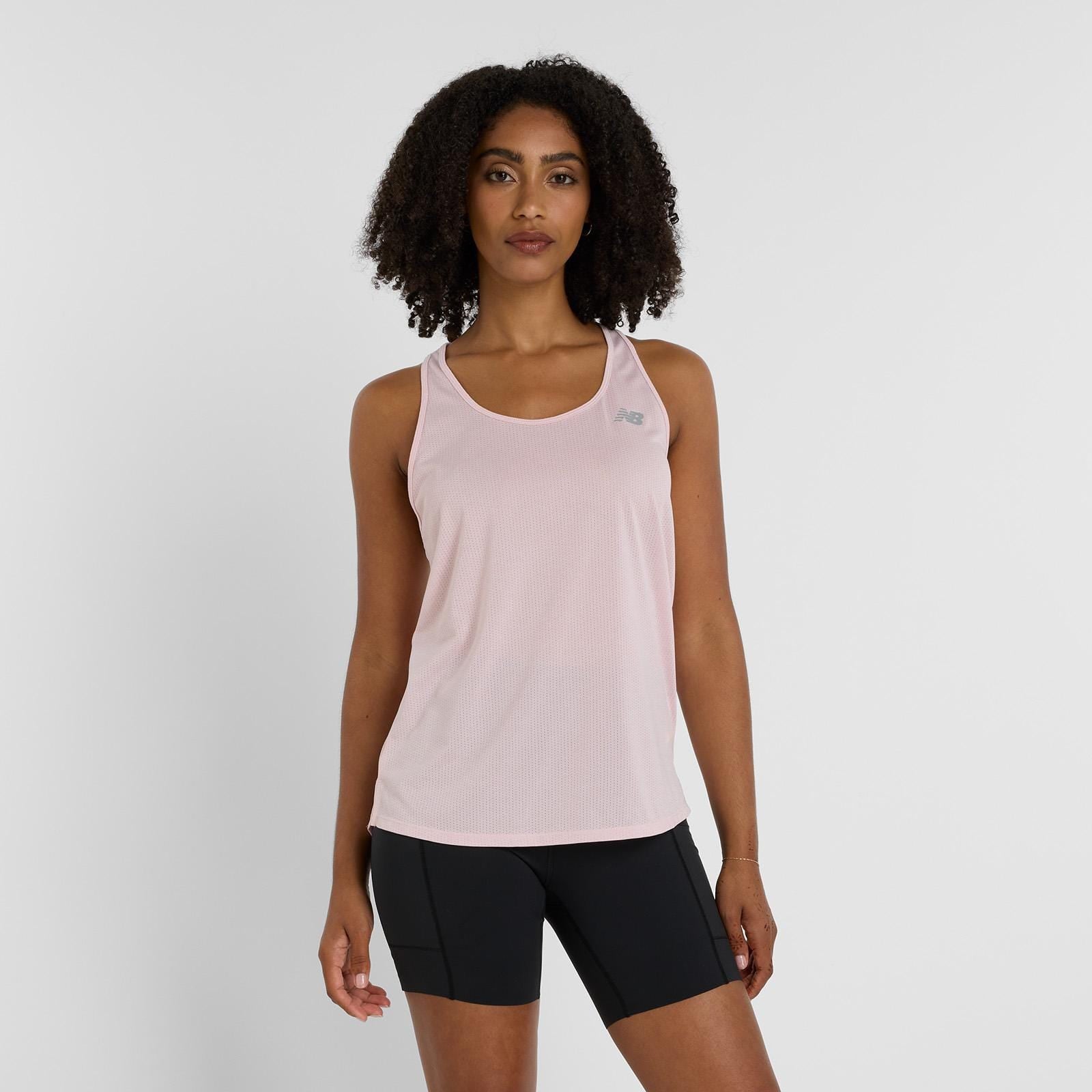 TANK MUJER ATHLETICS TANK ROSADO - 1