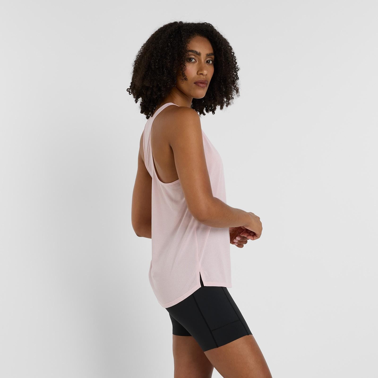 TANK MUJER ATHLETICS TANK ROSADO - 2