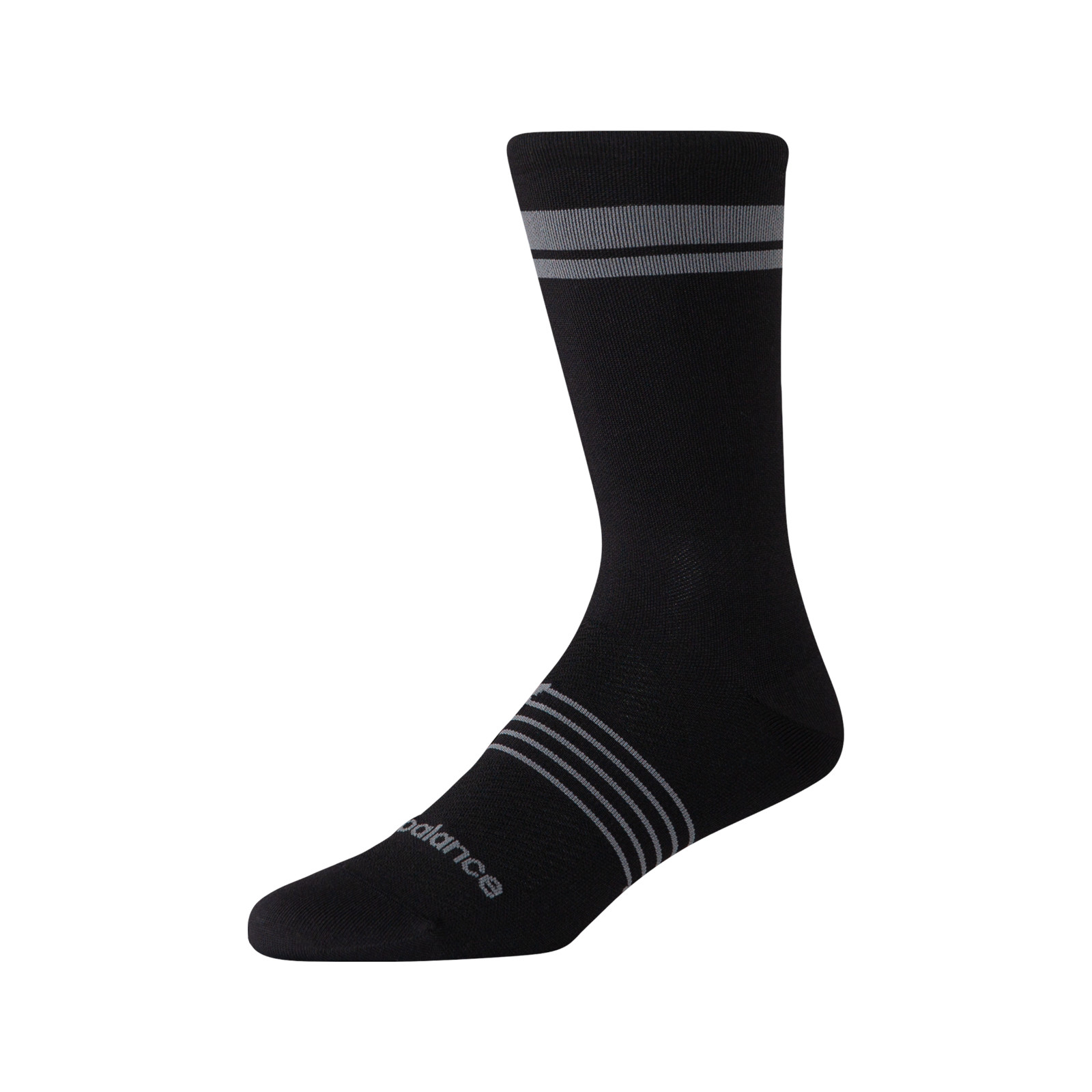 MEDIAS PRO RUN CREW SOCKS 1 PAIR NEGRO - 1