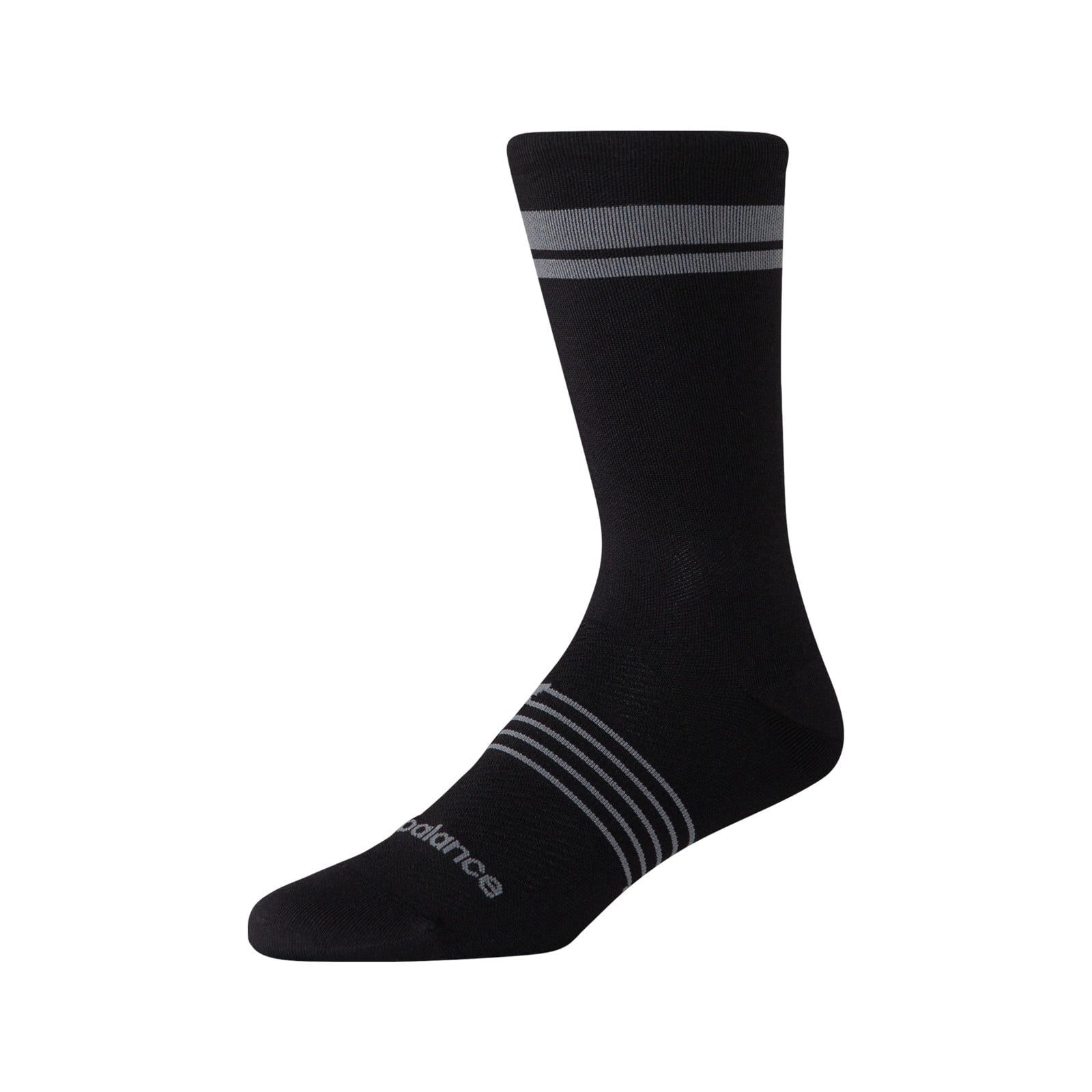MEDIAS PRO RUN CREW SOCKS 1 PAIR NEGRO - 1