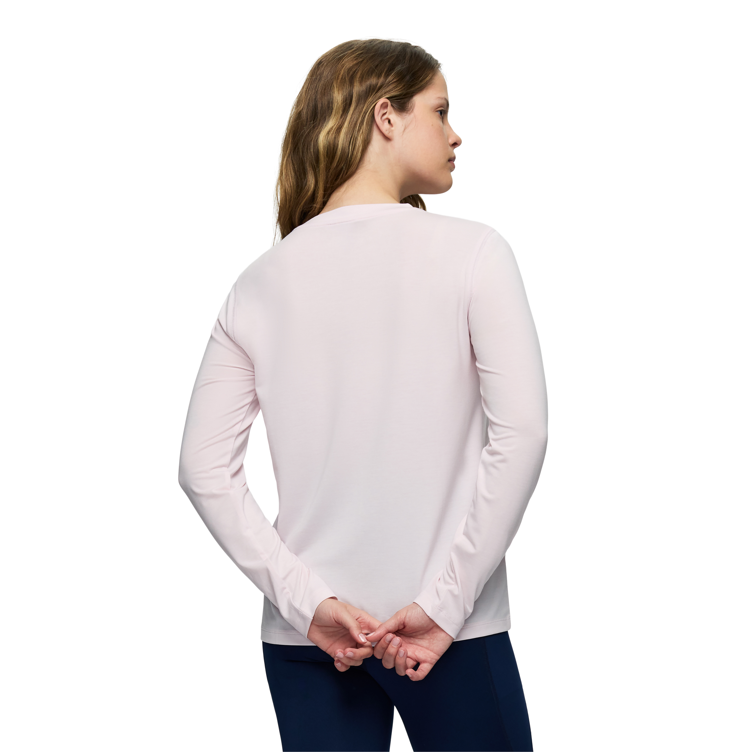 POLO MUJER LELA TENCEL LS MORADO - 3