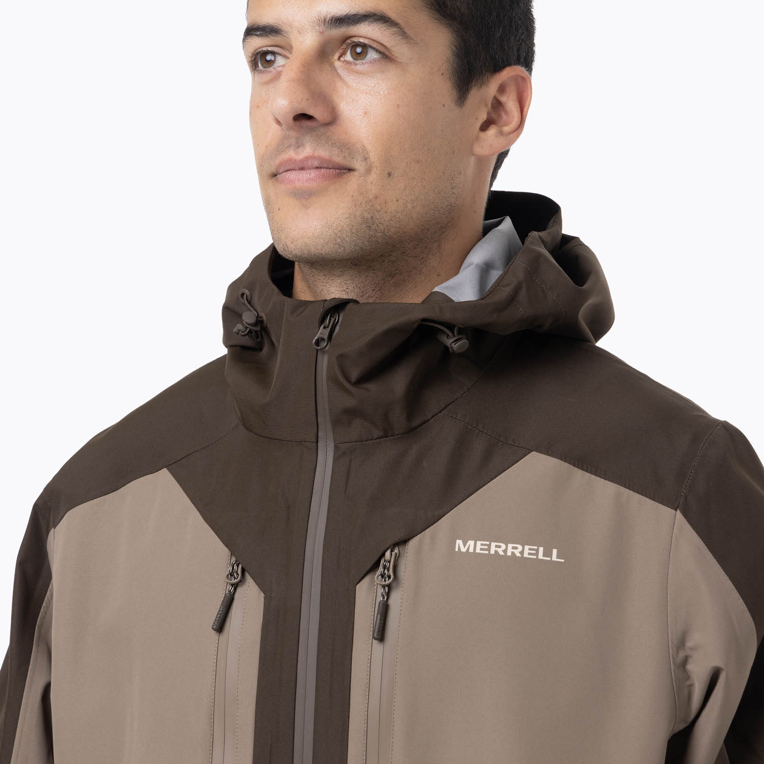 CASACA HOMBRE ARKAON HARDSHELL MARRÓN - 6