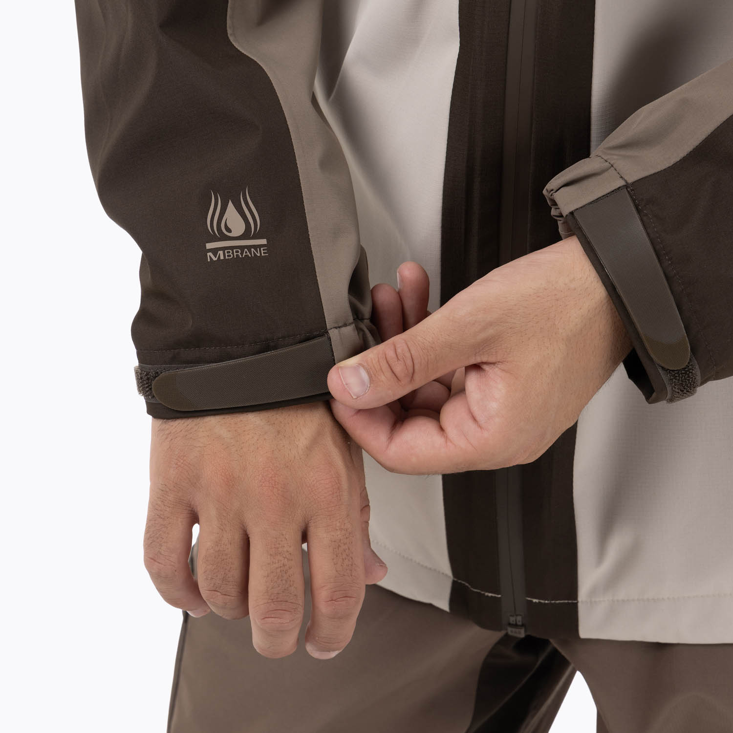 CASACA HOMBRE ARKAON HARDSHELL MARRÓN - 9
