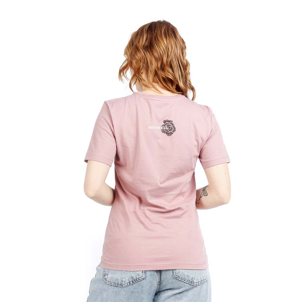 POLO MUJER MERRELL TEE ROSE ROSADO - 6