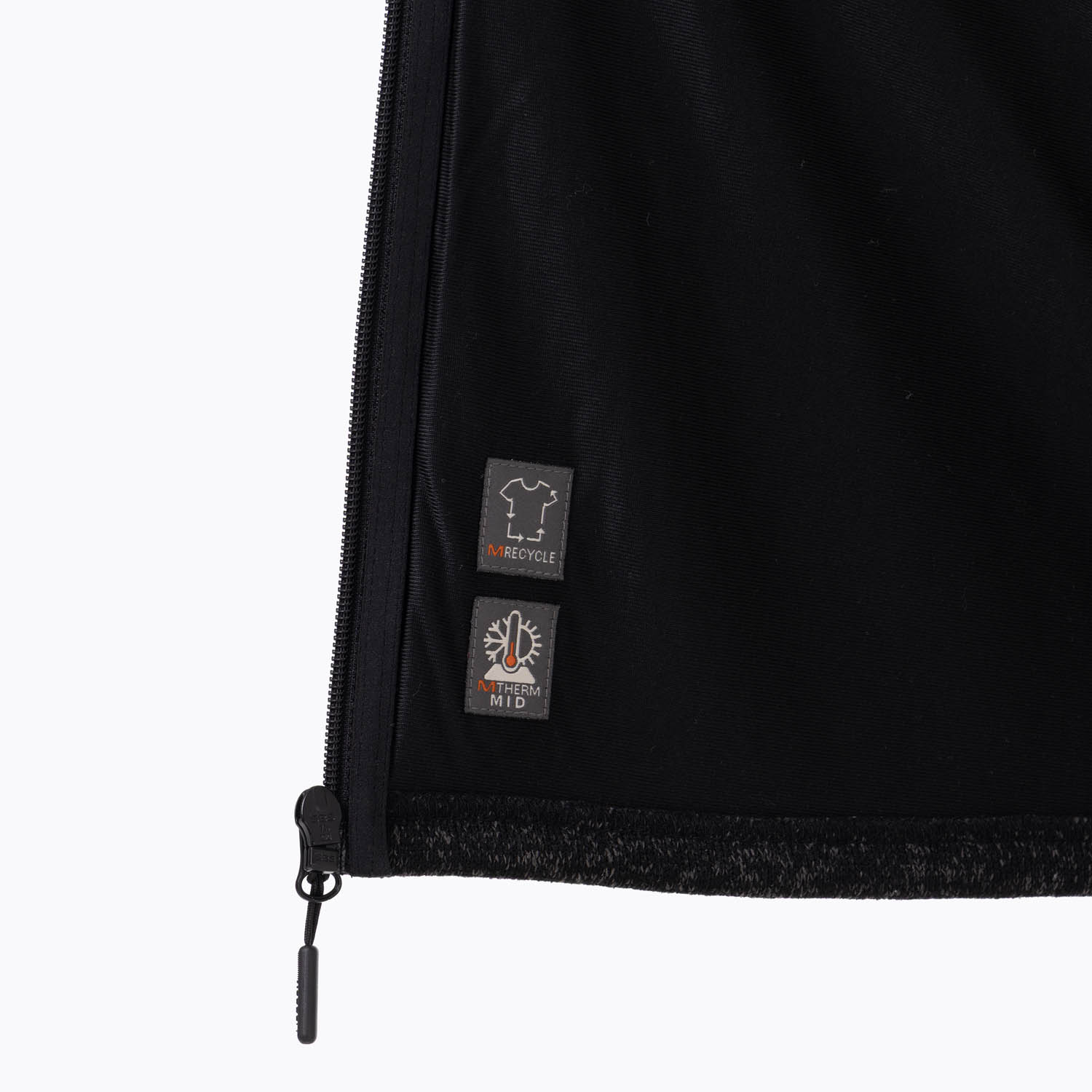 CASACA HOMBRE EPAUSS KNITTED FULL-ZIP MELANGE NEGRO - 7