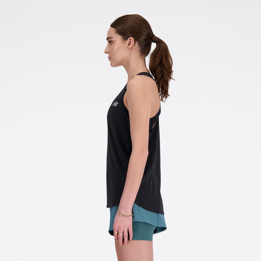 TANK MUJER ATHLETICS NEGRO - 2