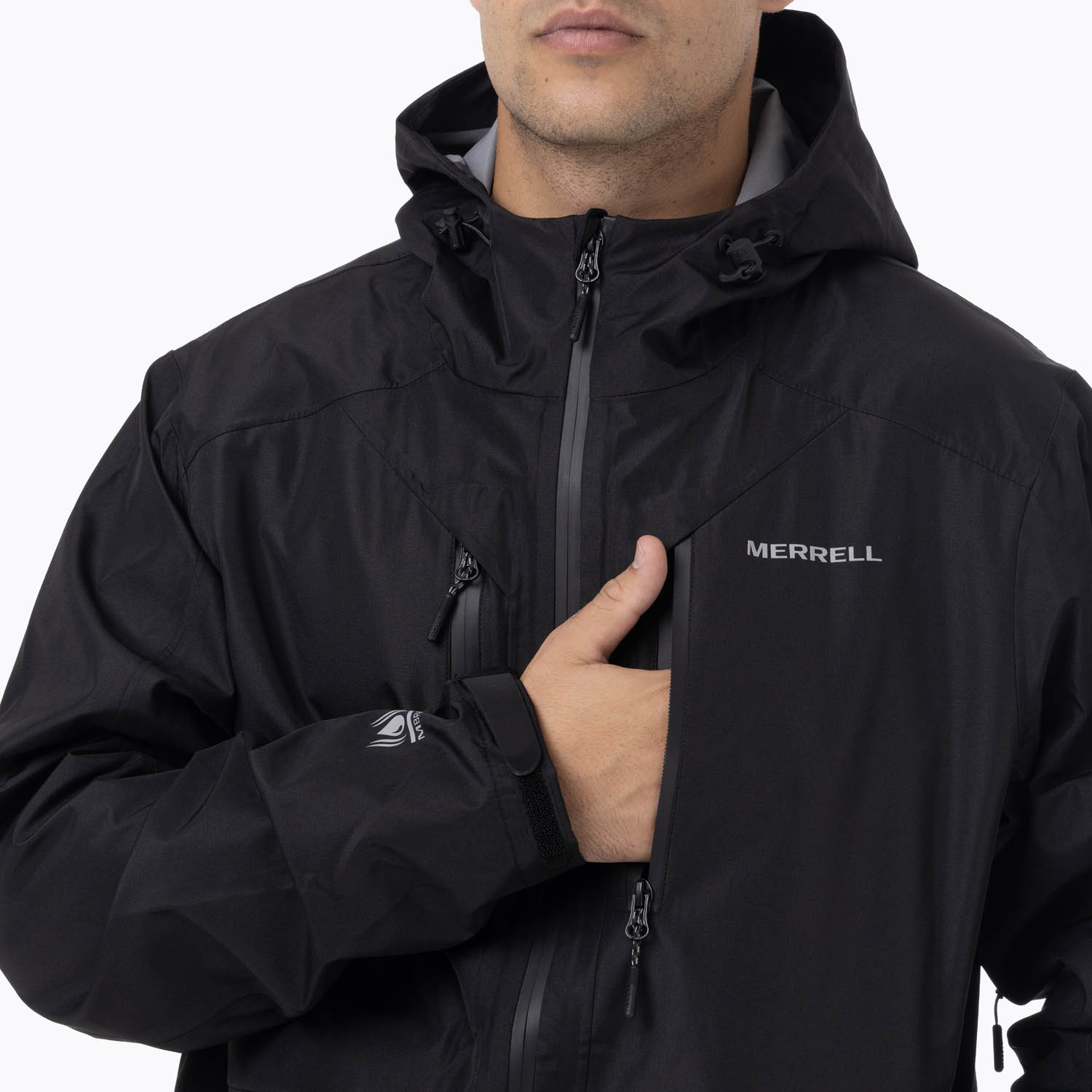 CASACA HOMBRE ARKAON HARDSHELL NEGRO - 4